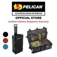 Pelican 1615 TRVL Air Travel Case (Black/Indigo/Oxblood) - Lifetime Limited Warranty
