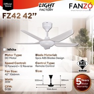 🔥HOT🔥DEKA F5DC BABY PRO 46" | FANZO TURBO 42" | ECO-542 42" 5 Blades Ceiling Fan with Light | DC Mot