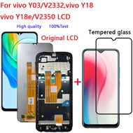 6.56" Original LCD For vivo Y03,Y18,Y18e Display Touch Screen With Frame Digitizer Assembly Replacem