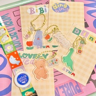 Paint keyring : friends collection Keychain Acrylic Blush Version | Stickwithme4ev