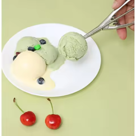 Simple Stainless Steel Digging Spoon Ice Cream Spoon Haagen Dazs Ice Cream Scoop Fruit Scoop Househo