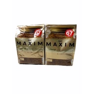 🔴รอบสุดท้าย🔴 MAXIM Freeze Dried Coffeeแม็กซิม กาแฟนำเข้าจากญี่ปุ่น ORIGINAL GOLD ชนิดถุงเติม รุ่น 13