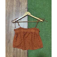Tank top top shop topshop eyelet top