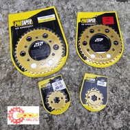 PROTAPER Y15ZR SPROCKET RACING GOLD 415 & 428 YAMAHA Y15ZR Y15 YSUKU 6 LUBANG
