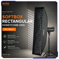 Honeycomb Grid Rectangular Softbox 30x120cm - SB-FW-30120