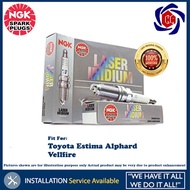 Toyota Estima Alphard Vellfire NGK Laser Iridium Spark Plug (1set)