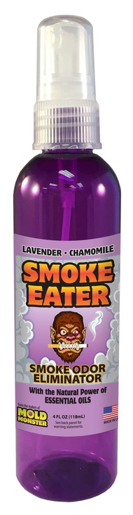 Smoke Eater - Breaks Down Smoke Odor at The Molecular Level - Eliminates Cigarette, Cigar or Smoke O