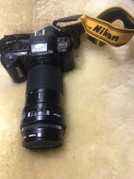 Nikon 尼康F-401單眼底片相機+70-210mm長鏡頭