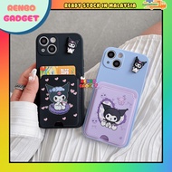Samsung A32 A33 5G A34 5G A35 A36 A52 A53 A54 A55 A56 A71 3D kuromi card slot holder matte tpu soft 