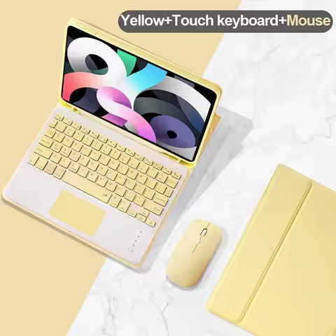 For iPad 10th Generation 10.9 Inch Keyboard Case For iPad Pro Air 4 5 iPad Air 2 5 6th Air 3 Pro iPa