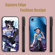 Casing For OPPO A53 Reno6z 6 Lite A78 A98 5G A3 Pro Reno 8t 4G kpop demon hunters zoey aesthetics BO