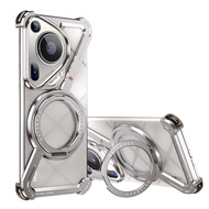 OATSBASF  Z Case เคสโทรศัพท์โลหะสําหรับ Huawei Pura 80 Ultra/Pura 80 Pro/Pura 80 Pro+/70 Ultra/Pura 