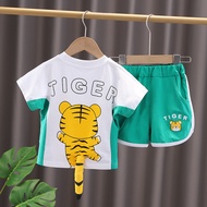 Baby Clothes Summer Clothes Cotton Half-Sleeved Two-Piece Suit 1 Year Old 2 Years Old More 3 to 4 Se