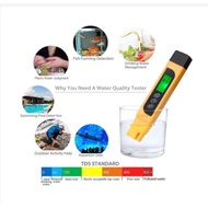 pH Tester Device 3 in 1 Function Water pH Tester Device Alat Test pH Air Water Quality Check Water T