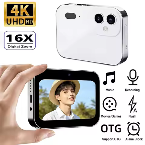 Portable D6 HD Digital Camera 4K 64MP Triple Lens 3.0'' Touch Screen Video Recorder Outdoor Sport 27
