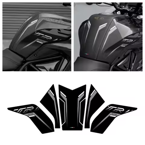 For Benelli TRK 502-502X Fuel Tank Area Protection Stickers Kits Of Motorcycle Accessories Decoratio