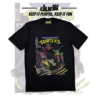 SARA Dudli Graphic Tees| Ninja Turtles Comics Cover - Fandom| Fan Artwork Casual/Street Black T-shi