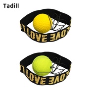 Tadill Boxing Reflex Ball Headband Set Reflex Punching Fight Ball Reflex Ball on String with Headban