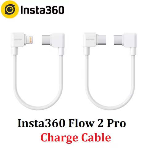 Insta360 Flow 2 Pro Charge Cable USB-C and Lightning Original Accessories