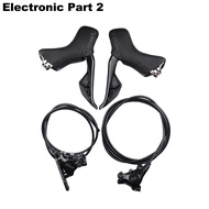 SHIMANO Di2 105 R7170 Electric Groupset Hydraulic Disc Brake 2x12s Road Bicycle R7150 Front Rear Der