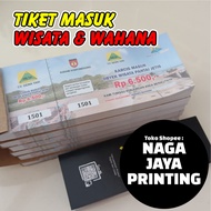 TOURIST COUPON WAHANA ENTRANCE COUPON/ TOURIST ENTRANCE TICKET/