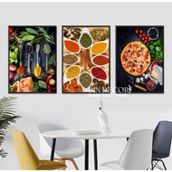 Wall Painting Decorative Spice Kitchen Dining Room decor With Nails