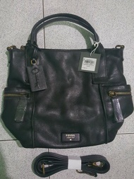 Fossil Emerson Black Medium