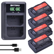 Batmax 2280mAh NP-FZ100 FZ100 Battery LED USB Dual Charger For  BC-QZ1 Alpha A7III A7R III Alpha 9A7R3 A6600,a7 IV,a7R IV IV