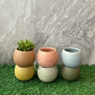TKL - Colourful Simple Pot 可爱简约小花盆