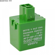 Babyko>>Flasher Relay Precision Reliable Replacement Plastic 81980-22070 EFL25Brand New