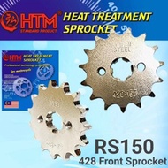 428 RS150 RS 150 RSX150 RSX 150 HONDA SPROCKET CHROME STEEL FRONT 428 SPROCKET RK RKM NTN NGK HIREV