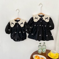 HITAM LIZIQINA - Kamari Black Jumper Dress Baby Girl | Baby Girl's Black Clothes