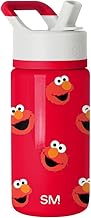 Simple Modern Kids Summit Water Bottle with Straw Lid | Sesame Street 14oz Stainless Steel Cup Insul