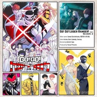 Anime Go Go L-Loser R-Ranger Poster HD Art Print Bedroom Decor,No Frame Canvas Painting Gift NM6J