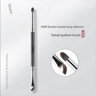 Paint Chuntang Makeup Brush H089 Double-Headed Sickle Eyeliner Brush Eyeshadow Brush Eyelid Down to 