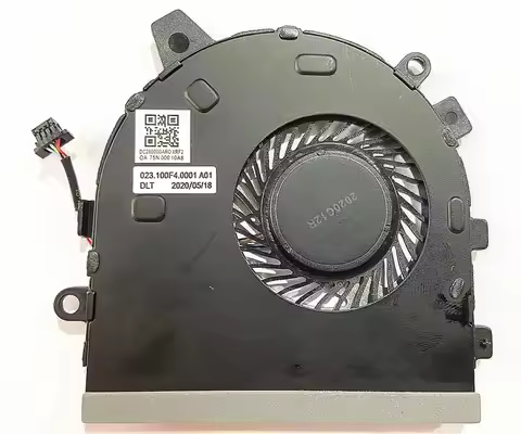 New CPU Cooling Fan For Dell Inspiron 13 7391 7390 I7390-7100BLK P113G 7390 2 In 1 01XVDH 0HYPYN Lap
