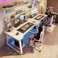 Work Simple Couple Bedroom Desk Long Desktop Computer Desk Competitive Desk Double Household Desktop