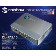 rainbow 10 channel DSP with 8 channel amplifier class AB