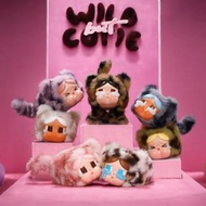 Ready Stock【100% Official authentic】POPMART CRYBABY Wild But Cuite Series Vinyl Plush Pendant Blind 