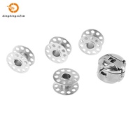 Domestic sewing machine bobbin case + 4 bobbins  fit, ,singer + more