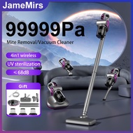 99999Pa Cordless Vacuum Cleaner Digital Display Wireless dust Mite Vacuum Cleaner UV99.9% Anti-dust 