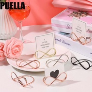 PUELLA Card Holder Place Card Photos Clips Clamps Menu Stand