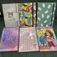 miniso kuromi/獨角獸/barbie本子 出口外國ver.