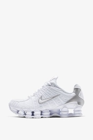 女款 Nike Shox TL White and Max Orange