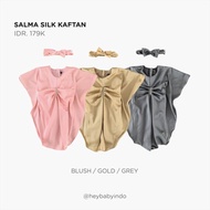 Trend Style Children Hey Baby Salma Silk Kaftan - Gray, 3-4y