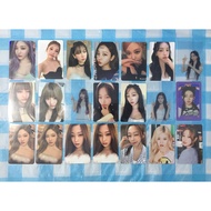 Pc PHOTOCARD AESPA SG23 SET KARINA GISELLE NINGNING