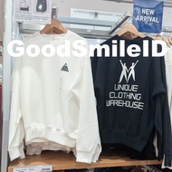 NEW UNIQUE CLOTHING WAREHOUSE Sweater Crew Neck Long Sleeve Lengan Panjang Sweatshirt Pria Wanita Un