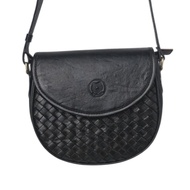 Bernie Learher Nisaka Black Women's Leather Bag