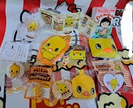 1套8件 福袋 全新正版 日版 2011 - 2015年 日清 雞 拉麵 Chicken Nissin food 元祖 雞汁麵 雞仔 公仔 抹布 抹Mon布 Coins bag 啪啪 散銀包 車 吊飾