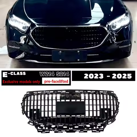 W214 Front Mayb. Front Grille fit for 2023 - 2025 Mercedes Benz E Class E200 E350 E450 E300e E400e E